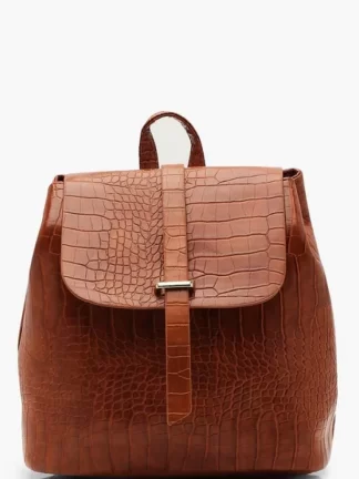 POF LUXURY FASHION WEARS - CROC TAB BACKPACK