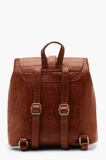 POF LUXURY FASHION WEARS - CROC TAB BACKPACK